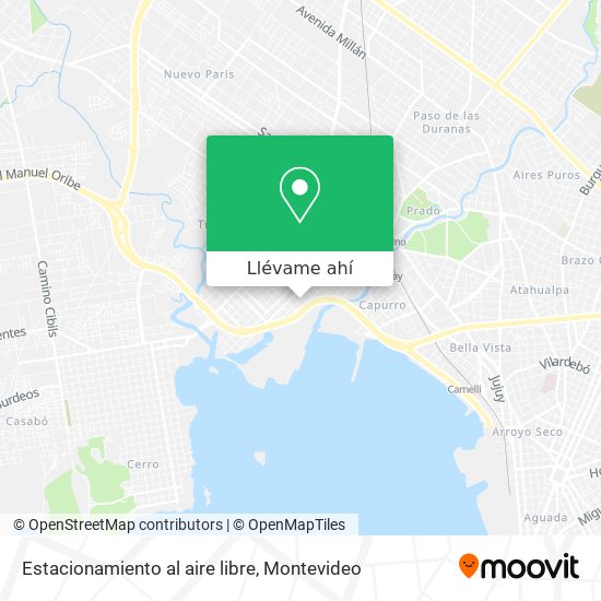 Mapa de Estacionamiento al aire libre