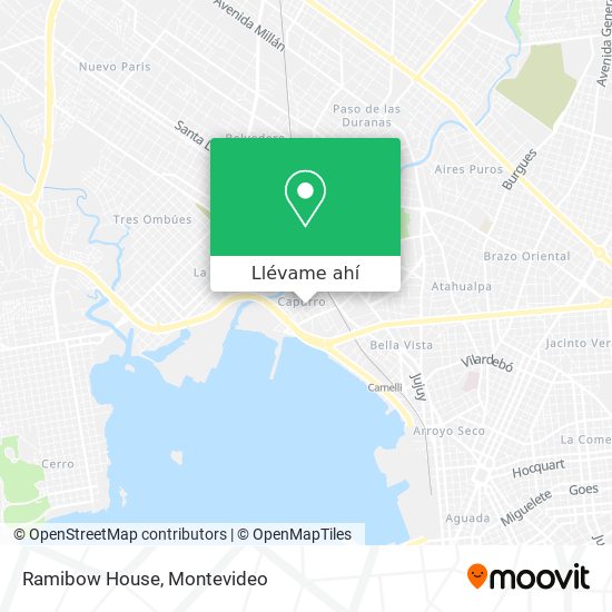 Mapa de Ramibow House
