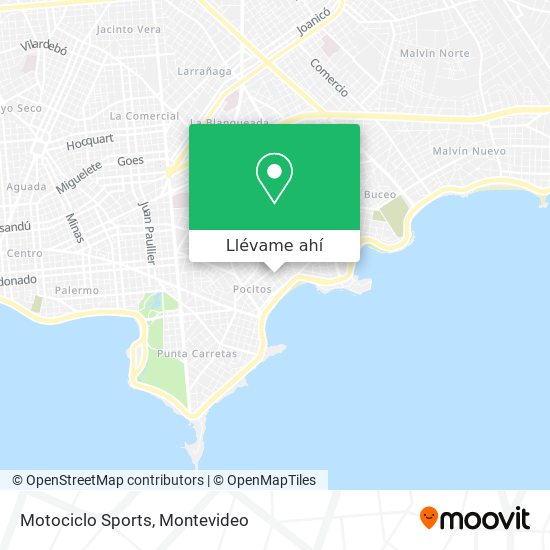 Mapa de Motociclo Sports