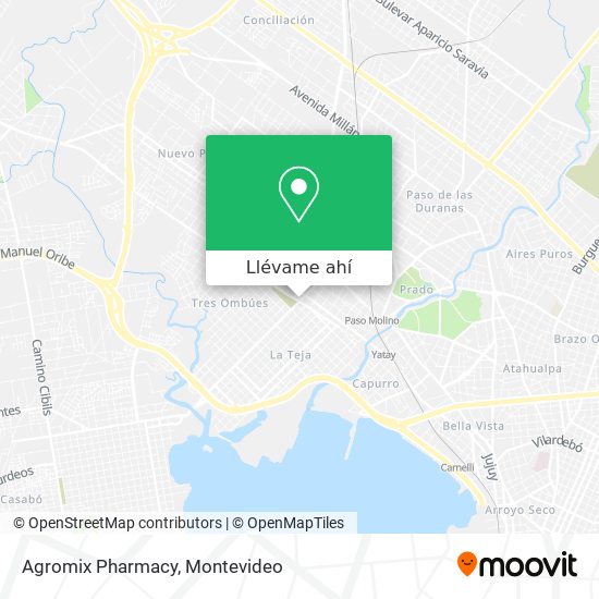 Mapa de Agromix Pharmacy