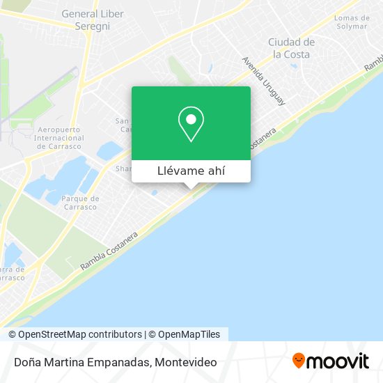 Mapa de Doña Martina Empanadas