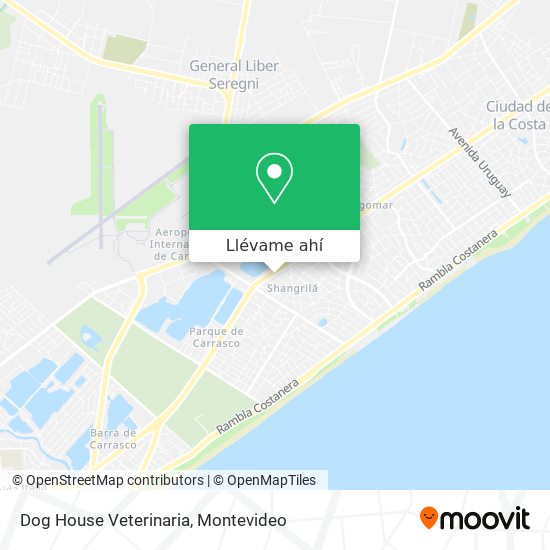 Mapa de Dog House Veterinaria