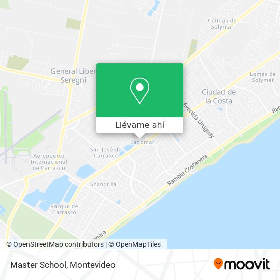 Mapa de Master School