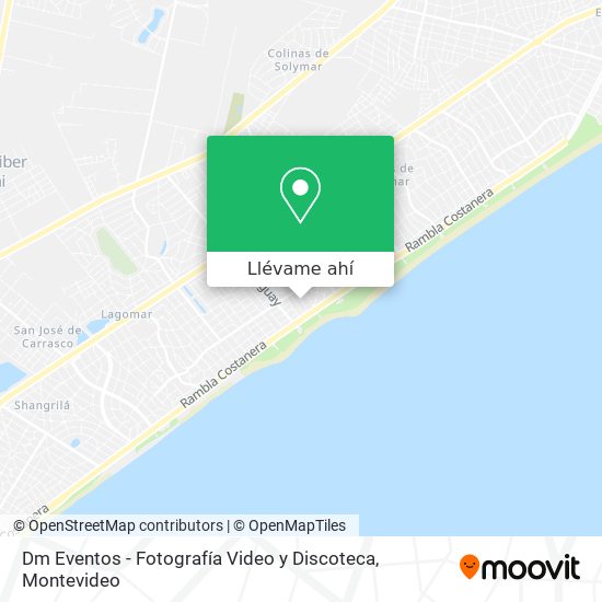 Mapa de Dm Eventos - Fotografía Video y Discoteca