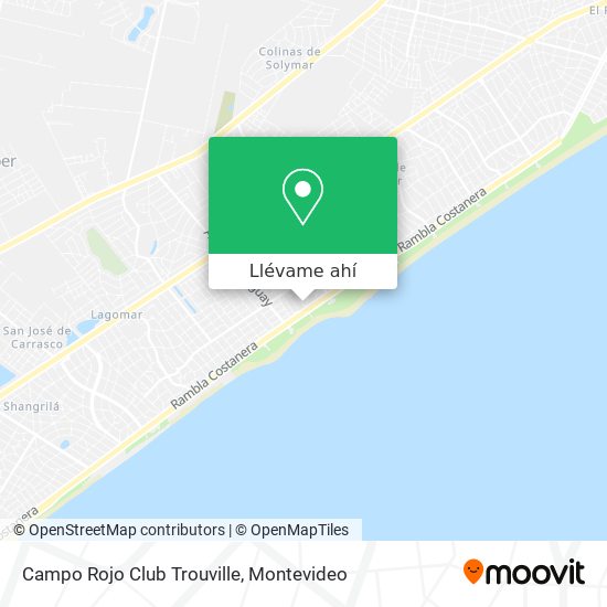 Mapa de Campo Rojo Club Trouville