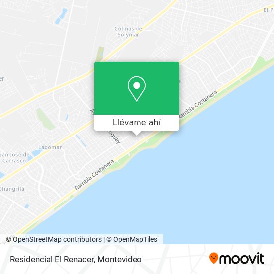 Mapa de Residencial El Renacer