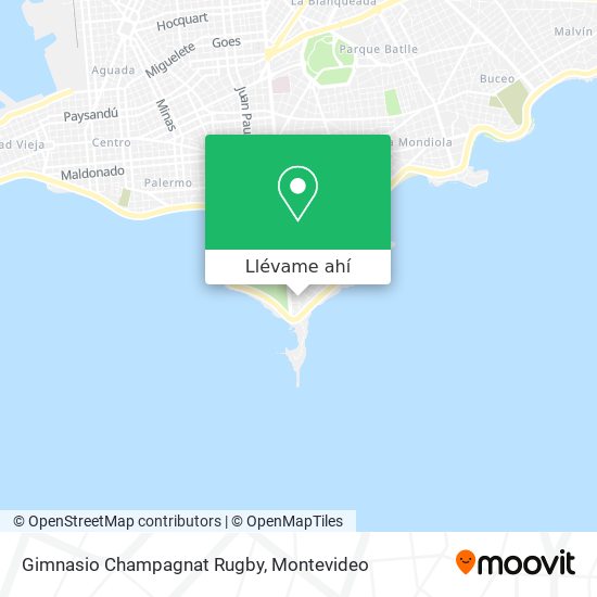 Mapa de Gimnasio Champagnat Rugby