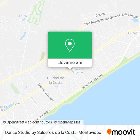 Mapa de Dance Studio by Salseros de la Costa