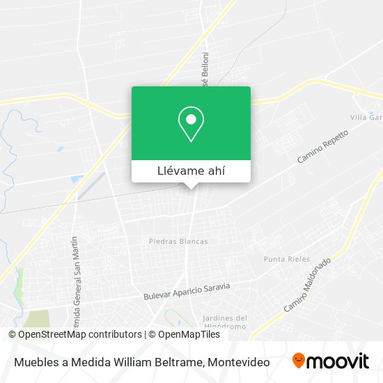 Mapa de Muebles a Medida William Beltrame