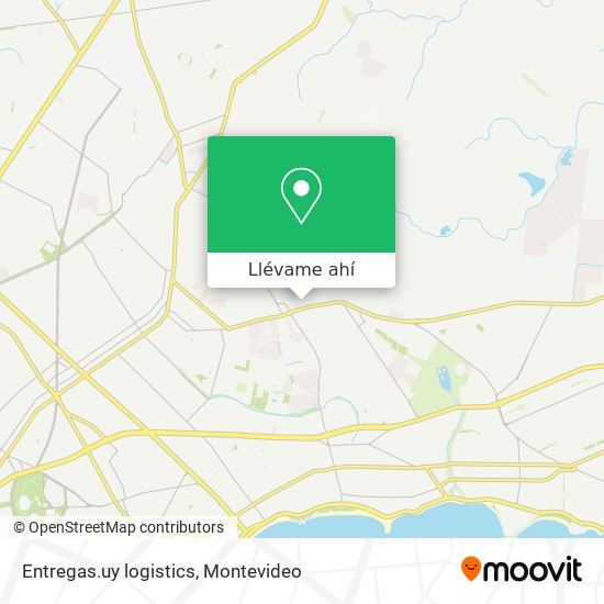 Mapa de Entregas.uy logistics