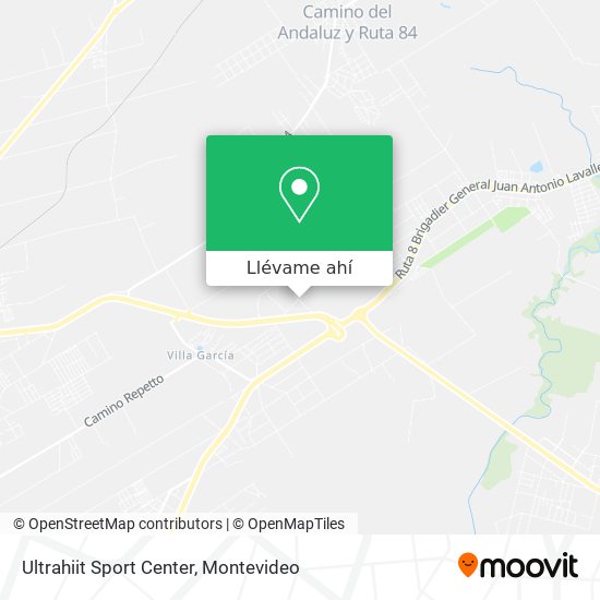 Mapa de Ultrahiit Sport Center