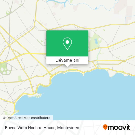 Mapa de Buena Vista Nacho's House