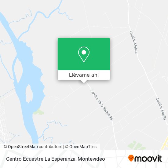 Mapa de Centro Ecuestre La Esperanza