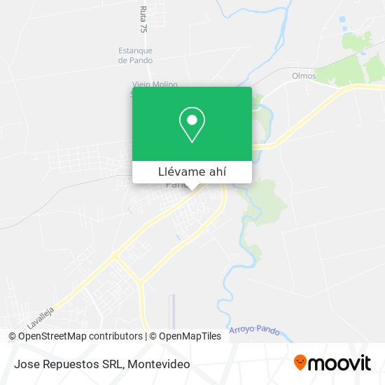 Mapa de Jose Repuestos SRL