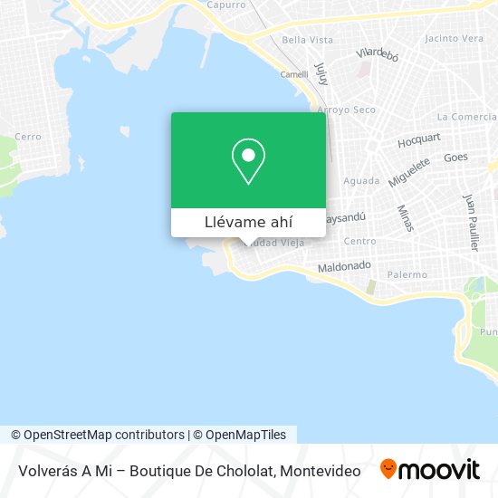 Mapa de Volverás A Mi – Boutique De Chololat