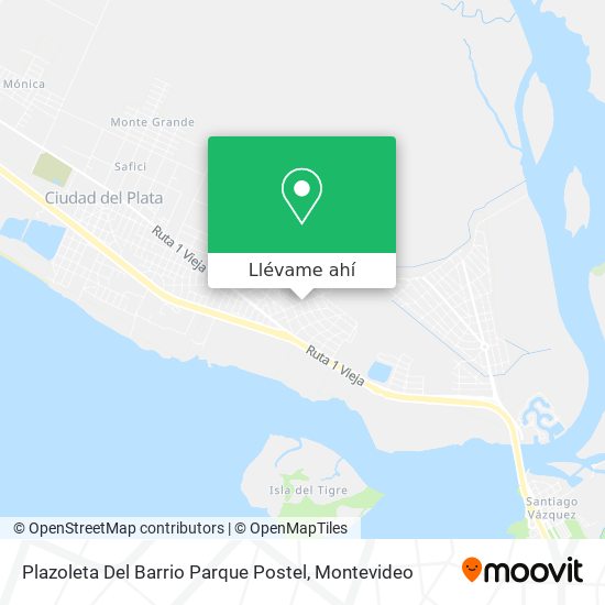 Mapa de Plazoleta Del Barrio Parque Postel