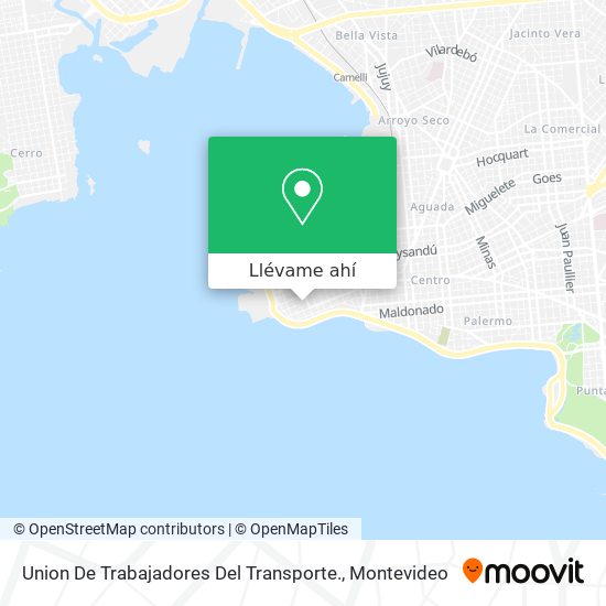 Mapa de Union De Trabajadores Del Transporte.