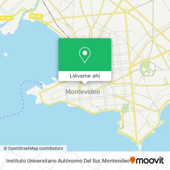 Mapa de Instituto Universitario Autónomo Del Sur