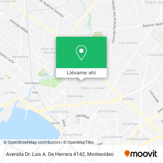 Mapa de Avenida Dr. Luis A. De Herrera 4142