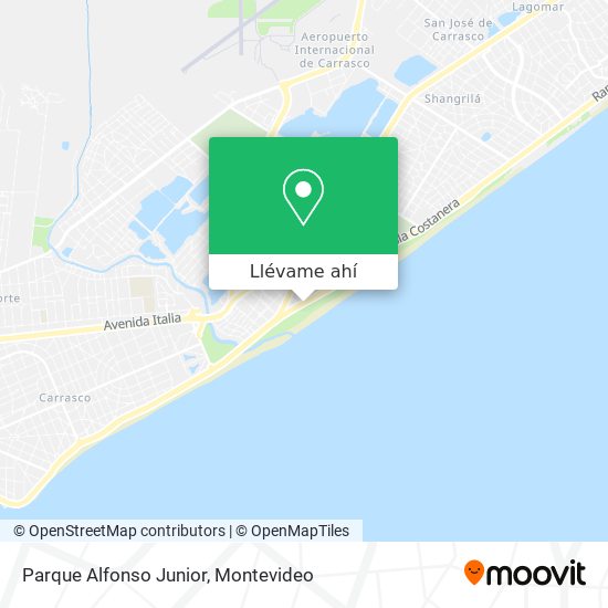 Mapa de Parque Alfonso Junior