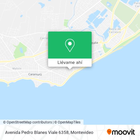 Mapa de Avenida Pedro Blanes Viale 6358