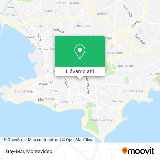 Mapa de Gay-Mar
