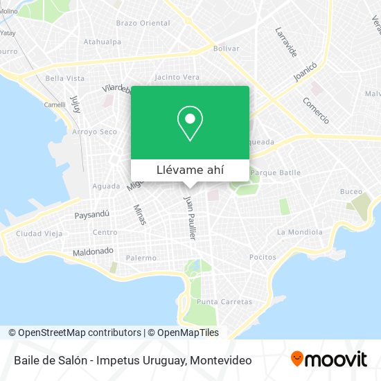 Mapa de Baile de Salón - Impetus Uruguay