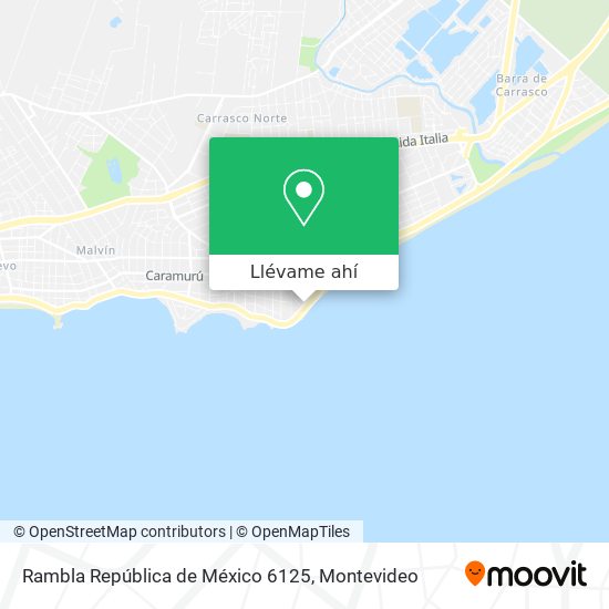Mapa de Rambla República de México 6125