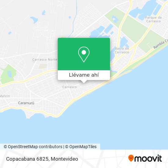 Mapa de Copacabana 6825