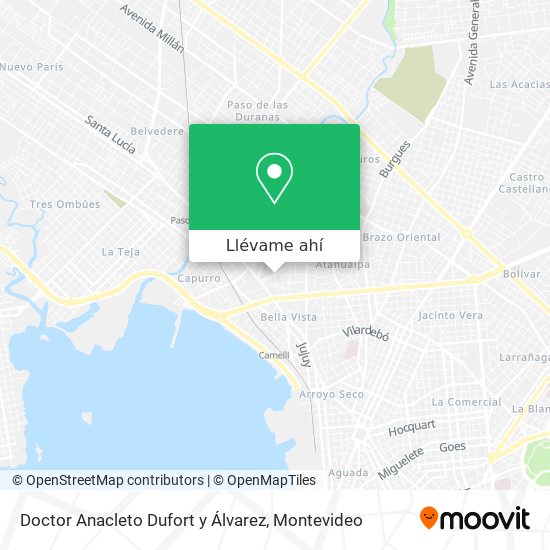 Mapa de Doctor Anacleto Dufort y Álvarez