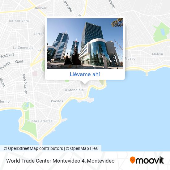 Mapa de World Trade Center Montevideo 4