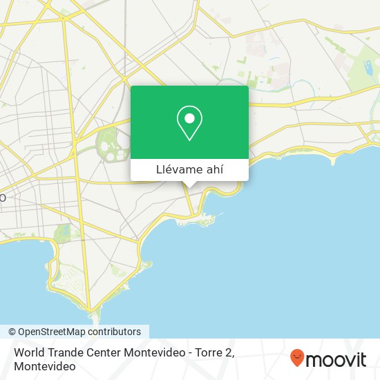 Mapa de World Trande Center Montevideo - Torre 2