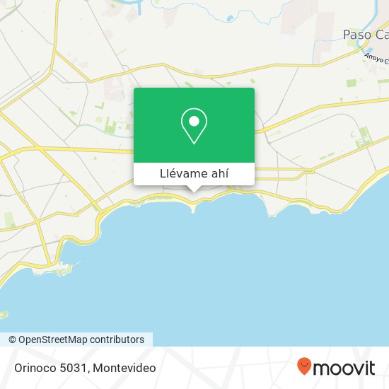 Mapa de Orinoco 5031
