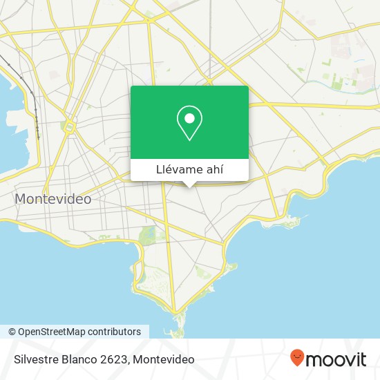 Mapa de Silvestre Blanco 2623
