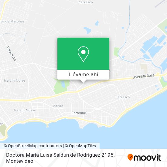 Mapa de Doctora María Luisa Saldún de Rodríguez 2195