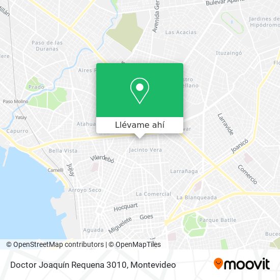 Mapa de Doctor Joaquín Requena 3010