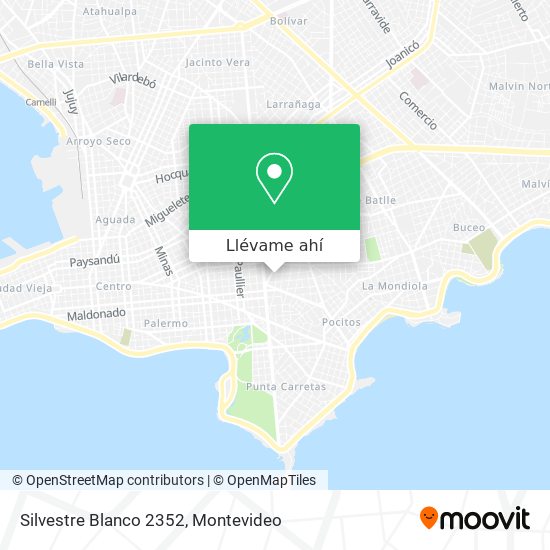 Mapa de Silvestre Blanco 2352