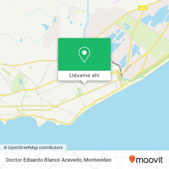 Mapa de Doctor Eduardo Blanco Acevedo
