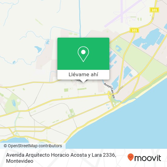 Mapa de Avenida Arquitecto Horacio Acosta y Lara 2336