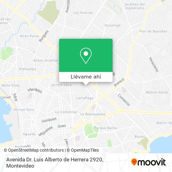 Mapa de Avenida Dr. Luis Alberto de Herrera 2920