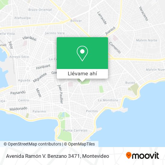 Mapa de Avenida Ramón V. Benzano 3471