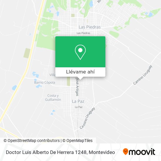 Mapa de Doctor Luis Alberto De Herrera 1248