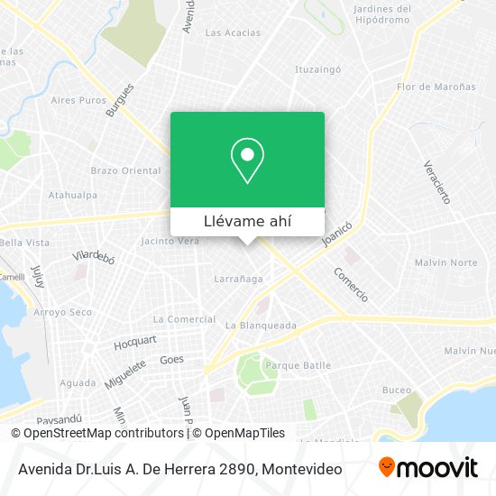Mapa de Avenida Dr.Luis A. De Herrera 2890