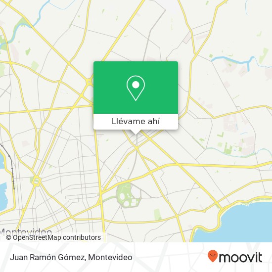 Mapa de Juan Ramón Gómez