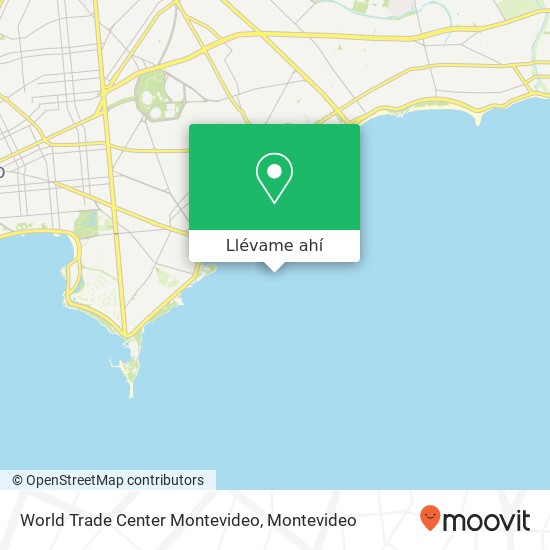 Mapa de World Trade Center Montevideo