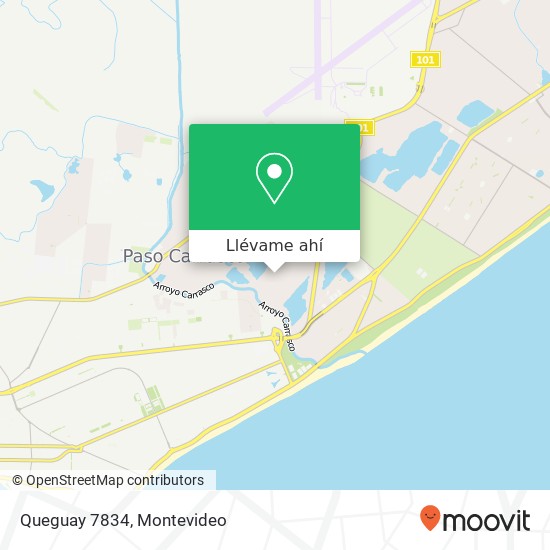 Mapa de Queguay 7834