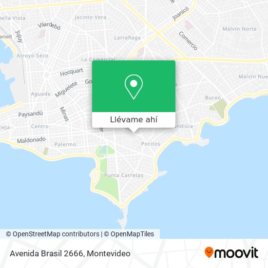 Mapa de Avenida Brasil 2666
