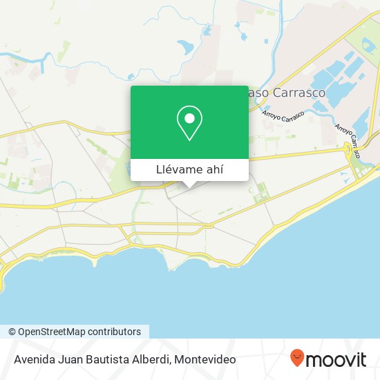 Mapa de Avenida Juan Bautista Alberdi