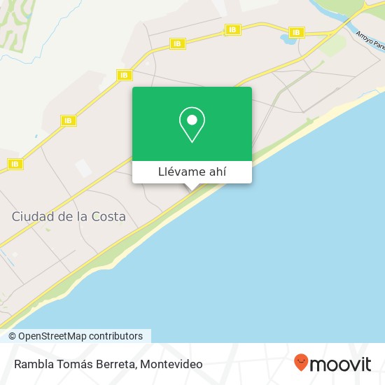 Mapa de Rambla Tomás Berreta