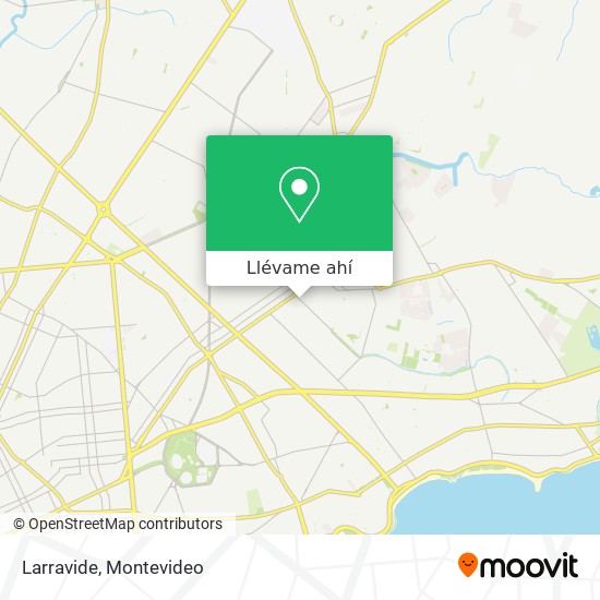 Mapa de Larravide